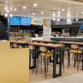 T3 Cluster Husk / Matchaya / Tai Cheong Bakery | Product Seen: [Terrazzo x Gala Bar Table - Dia600 & Drift Barchair - SH750 - Rattan Back]